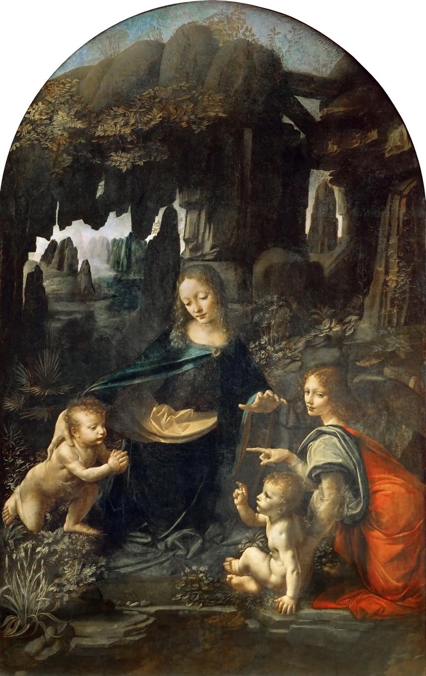 A painting of a person with two children

Description automatically generated with low confidence
